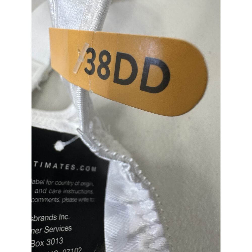 NWT Bali Minimizer Bra 38DD White Breathable Adjustable Support - Picture 3 of 15